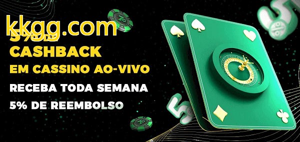 Promoções do cassino ao Vivo kkgg.com